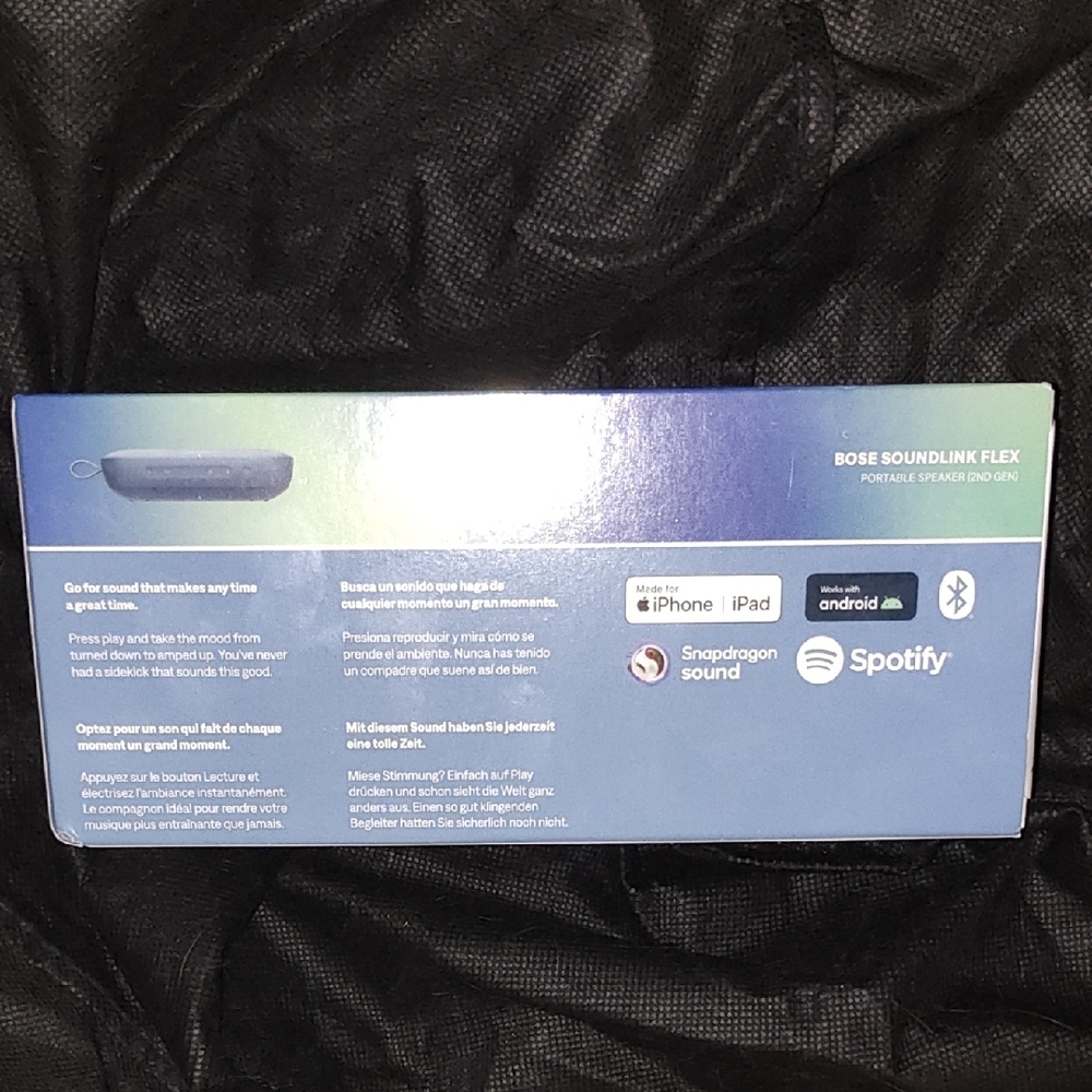 NEW - Bose SoundLink Flex Speaker, BLUE DUSK - Picture 2 of 2